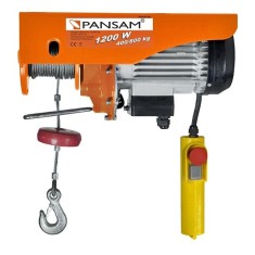 Electropalan electric cu cablu 1200w, 400kg / cablu 12m sau 800kg / cablu 6m