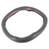 Husa Volan Piele Gri Gaurele M (37-39cm) ALM - Protectie Volan Auto