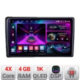 Navigatie Ford Transit Focus Kuga A-transit 4+64 InCell Display 1K Android Waze USB Navigatie Internet Youtube Radio