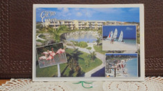 CUBA - STATIUNEA CAYO COCO - PANORAMA IN 4 VEDERI - CIRCULATA, TIMBRATA foto