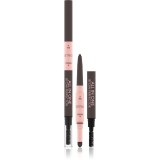 Catrice All In One creion dermatograf cu două capete pentru spr&acirc;ncene culoare 030 Dark Brown 0,4 g