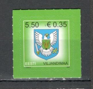 Estonia.2008 Steme ale comitatelor autoadezive SE.153