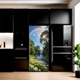 Cumpara ieftin Folie imprimata color pentru decor Frigider, dimensiune 200 x 90cm, model: AVX-FR20