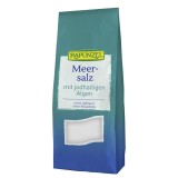 Sare de mare iodata cu alge Rapunzel Eco, nerafinata, fara aditivi, naturala 500g