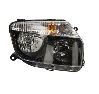 Far Dacia Duster 01.2010-10.2013 Non Facelift, H1/H7, halogen, ajustare manuala, partea dreapta, Original, 260103738R foto