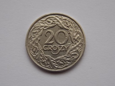 20 GROSZY 1923 POLONIA foto