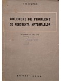 I. C. Snitco - Culegere de probleme de rezistenta materialelor (Editia: 1952)