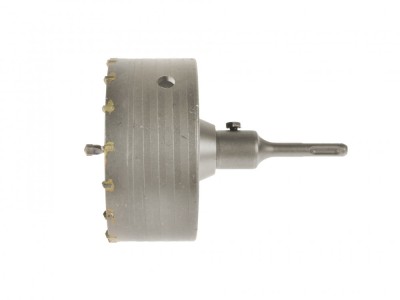 Carota pentru beton 125 mm, Geko G40007 foto