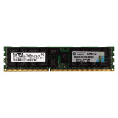 Memorie server HP 16GB DDR3 2RX4 PC3L-10600R 628974-081 647653-081 diverse modele foto