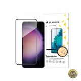 Folie de protectie Ecran WZK pentru Samsung Galaxy S24 S921 Sticla Securizata Full Glue Neagra