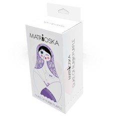 Butt Plug Matrioska &raquo;Duke Of Rurjik Purple&laquo; 9,7 cm - Violet##