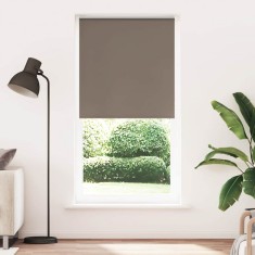 vidaXL Jaluzea cu role opace cafea 90x230 cm la?ime ?esatura 85,7 cm foto