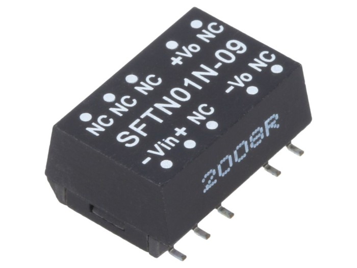 Convertor DC/DC 1W 24V la 9V SMD