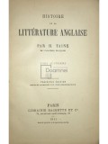 H. Taine - Histoire de la litt&eacute;rature anglaise, vol. 4 (Editia: 1911)
