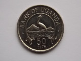50 CENTS 1976 UGANDA, Africa