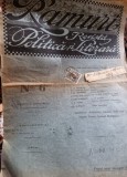 Ramuri - Revista Politica si Literara Nr. 6 / 1920