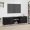 vidaXL Cabinet TV cu raft Stejar negru 150 x 30 x 50 cm Lemn compozit