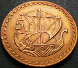 Cumpara ieftin Moneda 5 MILS - CIPRU, anul 1963 * cod 3604 A, Europa