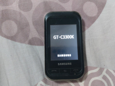 Telefon Rar Samsung Champ C3300K Black Liber retea Livrare gratuita! foto