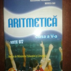 Aritmetica clasa a V-a- Artur Balauca, Alexandru Negrescu