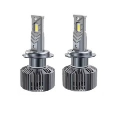 Set 2 becuri LED H7 24V pentru camioane V68, Canbus,120 W, 6000k, 12.000Lm