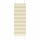 Gossi jaluza plisata crem 45x150 cm latime tesatura 44,4 cm