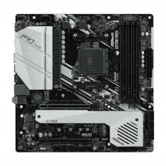 PLACA de BAZA Asrock X570M PRO4 skt AM4 AMD X570 mATX slot RAM 4 x DDR4 max 128 GB 8x S-ATA 3 2x M.2 1x PCI-E PCI-E4.0x16 x 1 PCI-E4.0x4 x 1 LAN 1000 foto