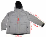 Geaca iarna softshell Engelbert Strauss barbati marimea 2-3XL