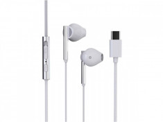 Casti In-Ear TREVI HMP 700 C USB-C White foto