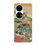 Husa compatibila cu Huawei Nova 9 model Codename Kids Next Door, Silicon, TPU, Viceversa, Transparent, Carcasa