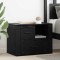 vidaXL Dulap de noapte Stejar negru 60 x 36 x 45 cm Lemn compozit 881089