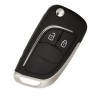 Carcasa Cheie Auto tip Briceag Techstar pentru Opel, Vauxhall, Chevrolet &ndash; 2 Butoane, Elemente Cromate