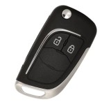Cumpara ieftin Carcasa Cheie Auto tip Briceag Techstar pentru Opel, Vauxhall, Chevrolet &ndash; 2 Butoane, Elemente Cromate