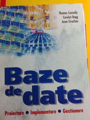 Baze de date,Thomas connolly foto