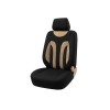 Huse scaun auto universale pentru fata culoare Negru cu Bej 1+1 Cod: HNG1+1C
