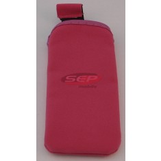 Toc textil cu tragator imitatie piele intoarsa Nokia 6300