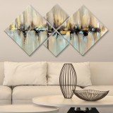 Cumpara ieftin Set tablouri canvas (4 bucati) 4MDF05568864473 Multicolor 60x115 cm