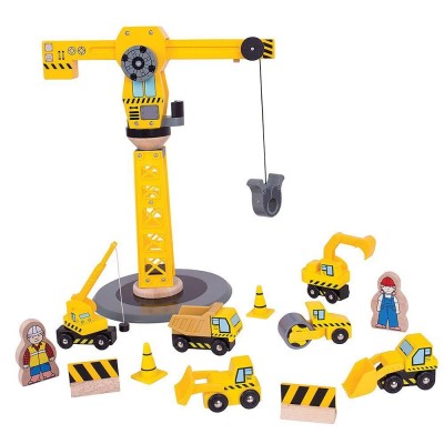 Set constructie - Macara PlayLearn Toys foto