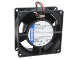 Ventilator axial DC 24V 80x80x32mm 66m3/h 43dBA cu bilă