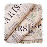 Cumpara ieftin Sticker decorativ Ziar, Maro, 55 cm, 11183ST, Oem