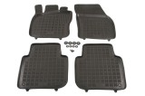 Set covorase auto din cauciuc Seat Tarraco 10.2018-, Skoda Kodiak 10.2016-; negre, 4 bucati