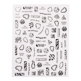 Abtibild Unghii SensoPRO Milano - Exotic Patterns