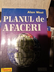 PLANUL DE AFACERI -ALAN WEST, TEORA, 1998,239 PAG foto