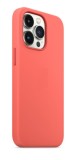 Husa din silicon compatibila cu iPhone 13, silk touch, interior din catifea, camera bump, Rosu deschis, X-Level