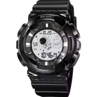 Ceas de mana barbatesc Skmei Stil Militar Fashion Led Army Quartz Casual Digital Led Negru foto