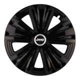 Set 4 capace roti Glory negru R14 Compatibil Cu Jeep