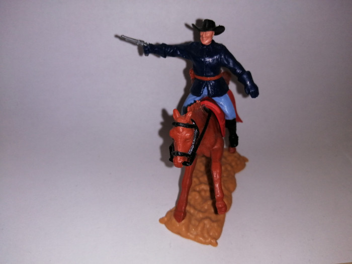 bnk jc Figurina de plastic - Timpo - Reg 7 Cavalerie USA