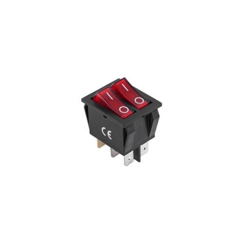 Buton dublu led on/off Cod:SH2212-4P Automotive TrustedCars