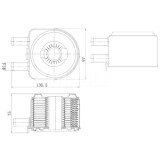 Mahle Radiator ulei, ulei motor Behr