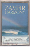 Casetă Gheorghe Zamfir &lrm;&ndash; Harmony, originală, Folk